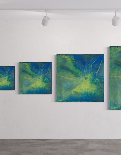 Green Machine | Framed Giclee Print on Canvas
